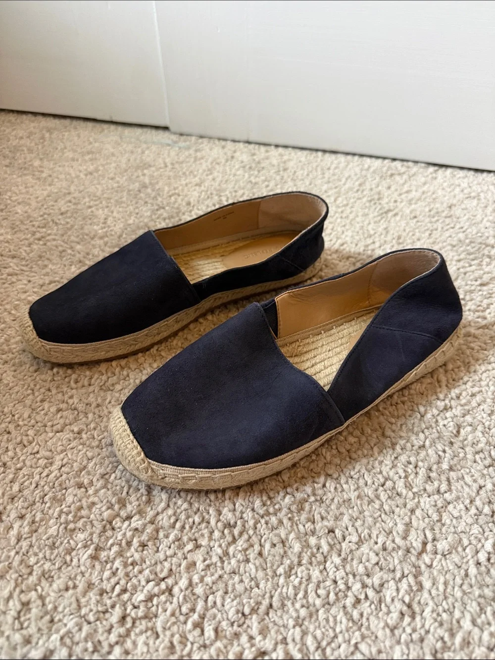 Banana Republic Navy Espadrille Flat